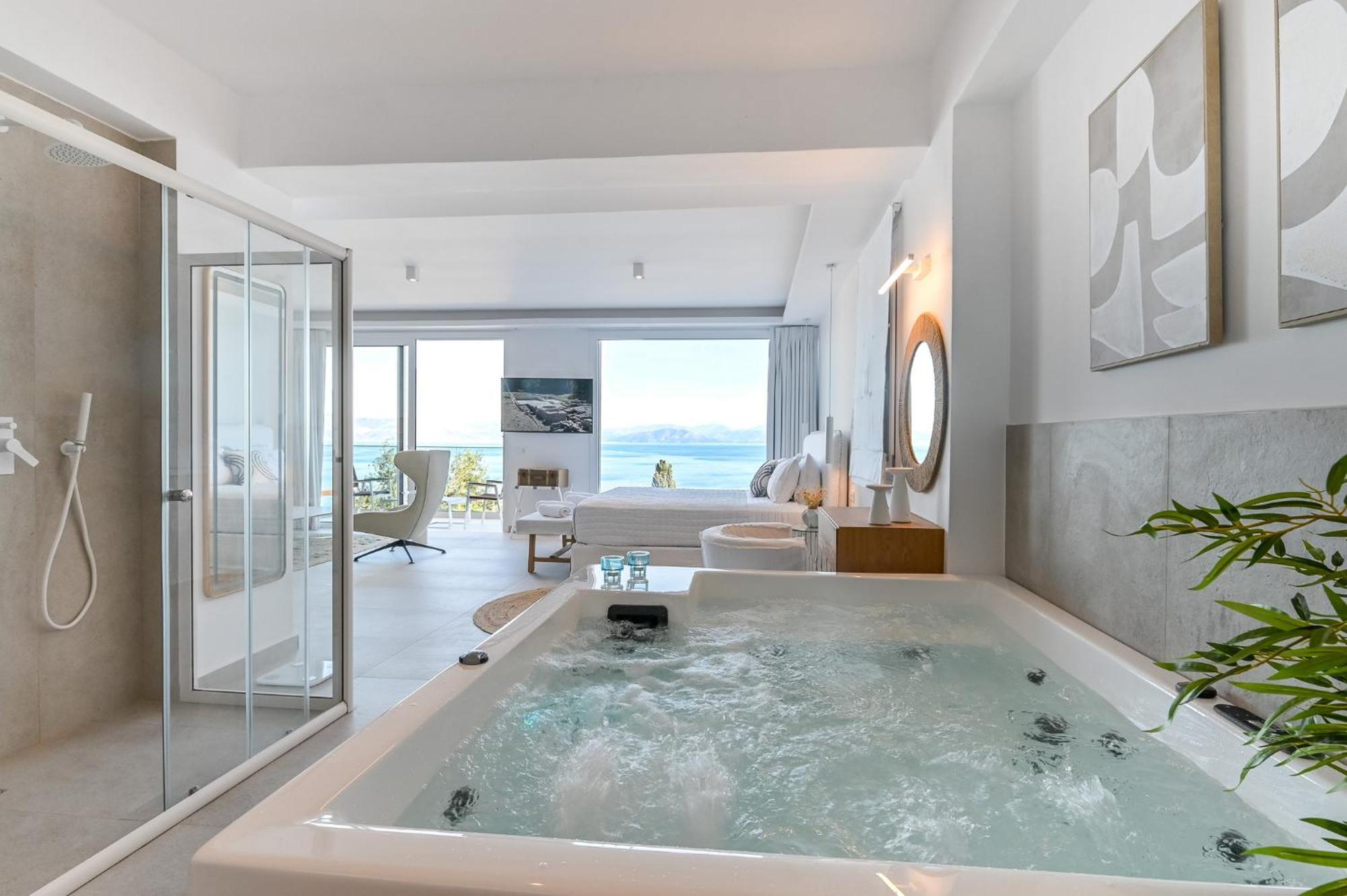 Achillion Luxury Corfu Villa & Suites Perama  Exterior photo